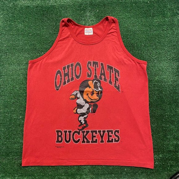 Tennessee River Other - Vintage 80s Ohio State Buckeyes College Single Stitch Tank